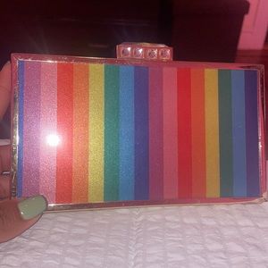 Rainbow clutch